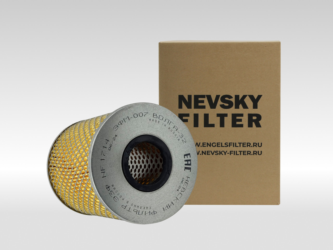 Фильтр для тепловозов и судов, Масляный фильтр фильтр NEVSKY FILTER NF1714