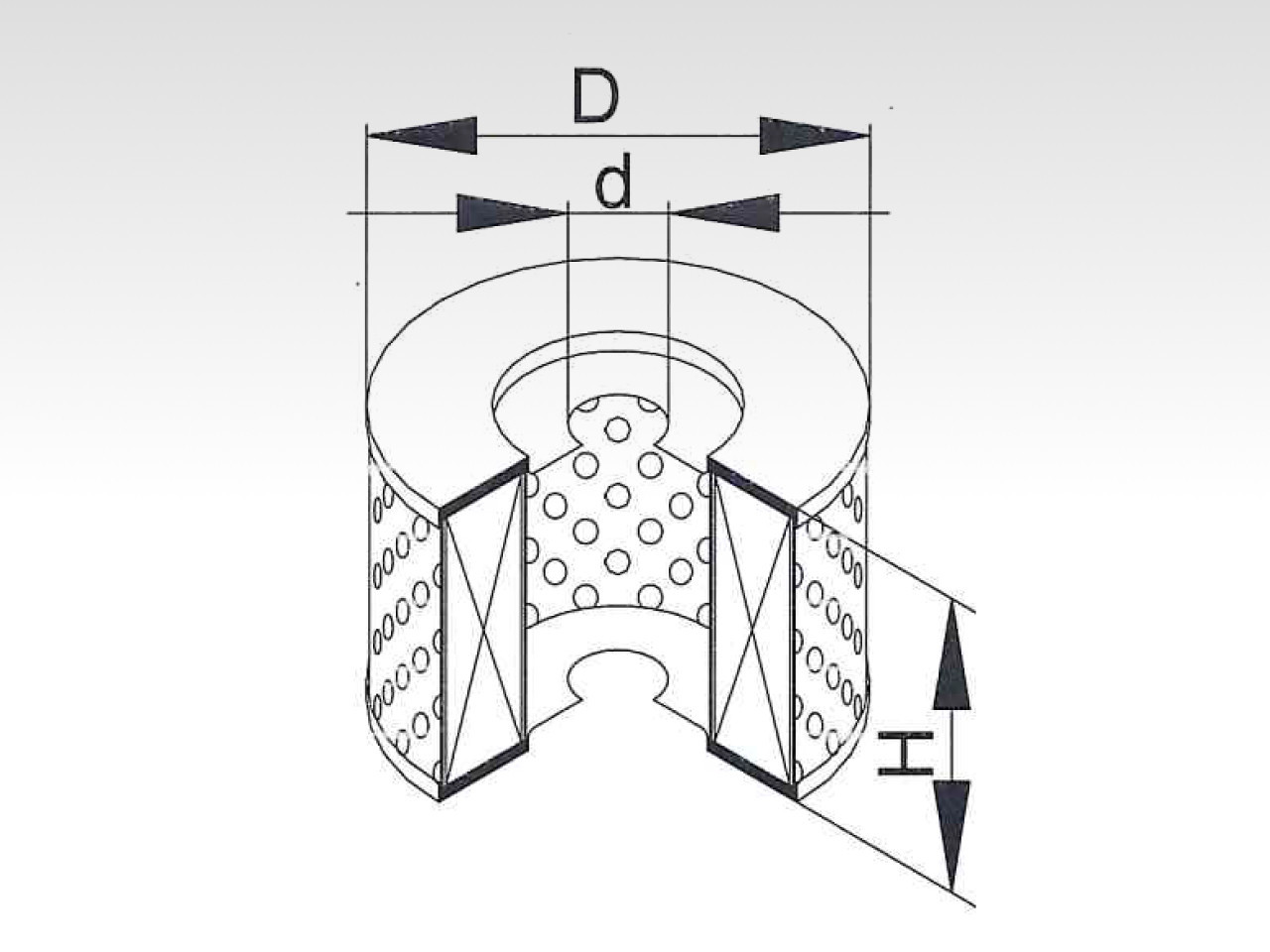 Гидравлический фильтр фильтр NEVSKY FILTER NF1906