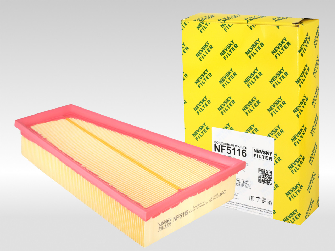 Воздушный фильтр фильтр NEVSKY FILTER NF5116