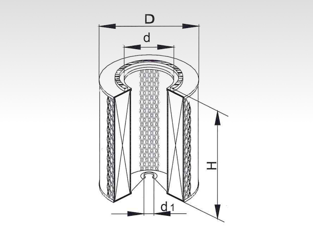 Воздушный фильтр фильтр NEVSKY FILTER NF4638