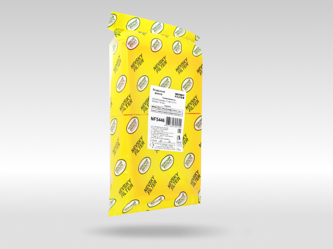 Воздушный фильтр фильтр NEVSKY FILTER NF5446