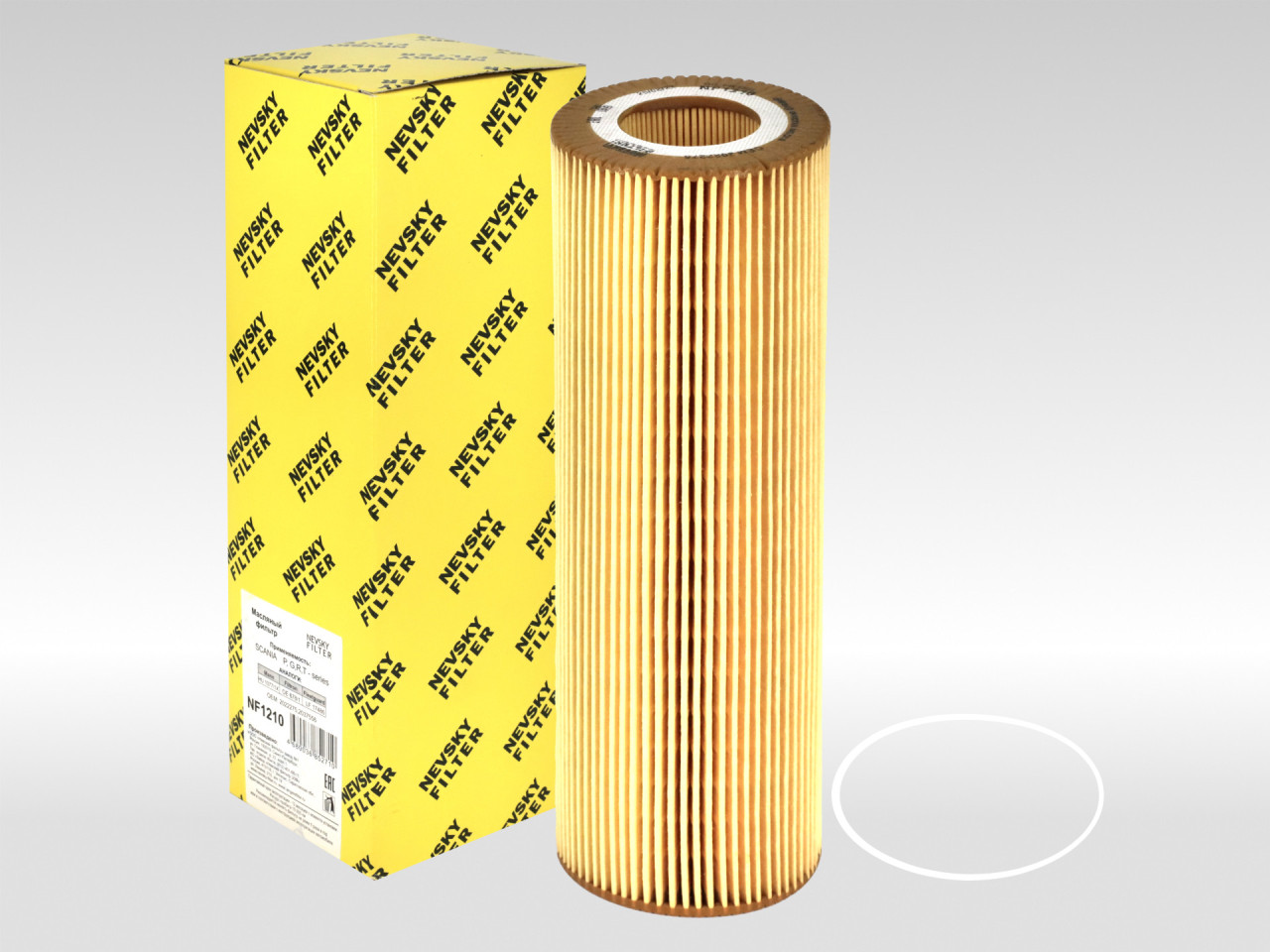 Масляный фильтр фильтр NEVSKY FILTER NF1210