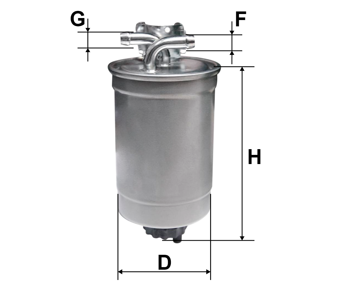 Топливный фильтр фильтр NEVSKY FILTER NF2004