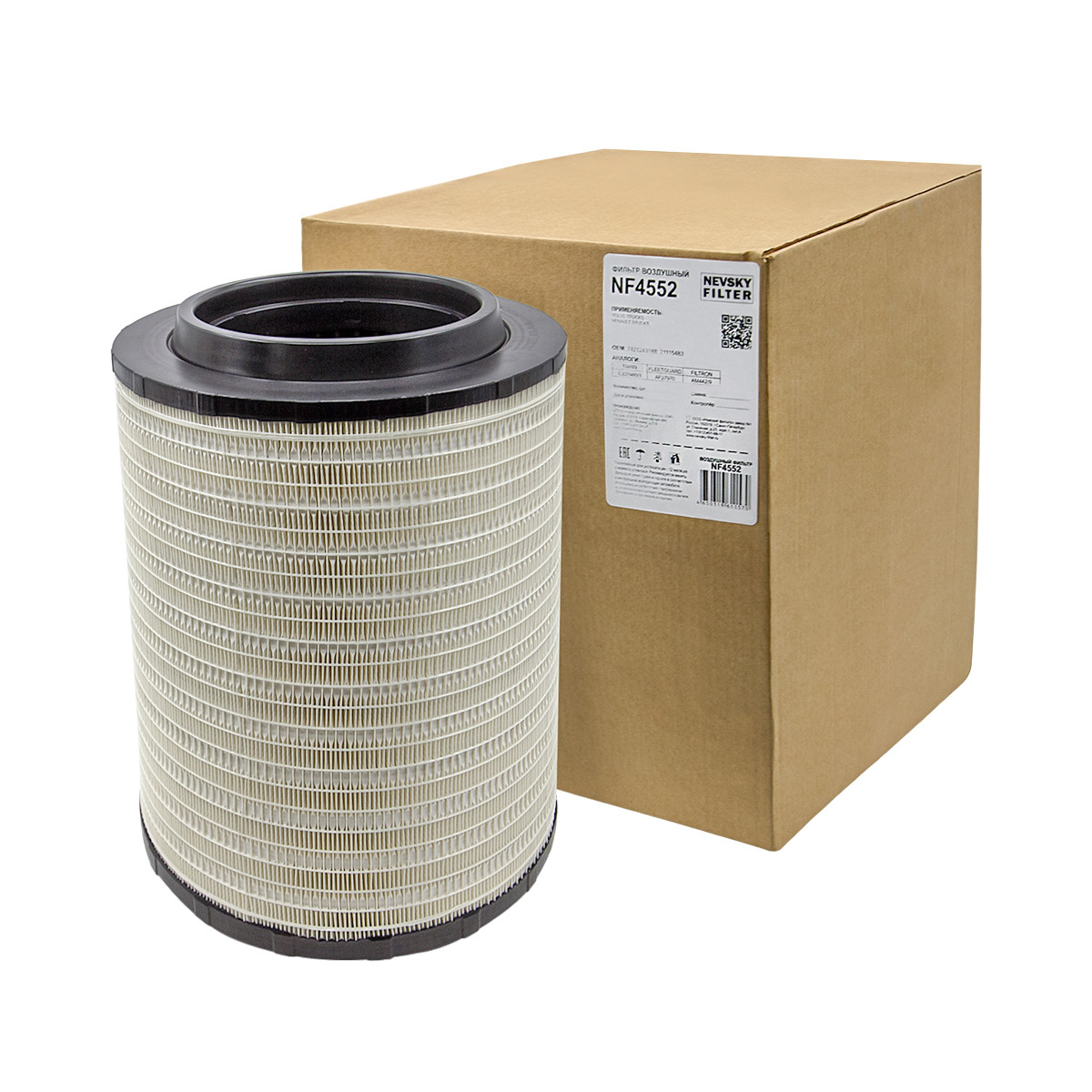 Воздушный фильтр фильтр NEVSKY FILTER NF4552